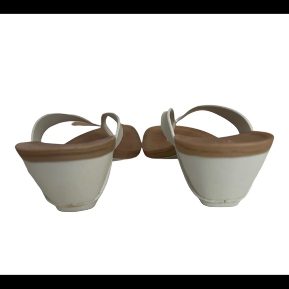 Sz 7Timberland Flirtatious Thong Womens Sandal White Rubber Beach Comfort 90386 - Picture 8 of 11